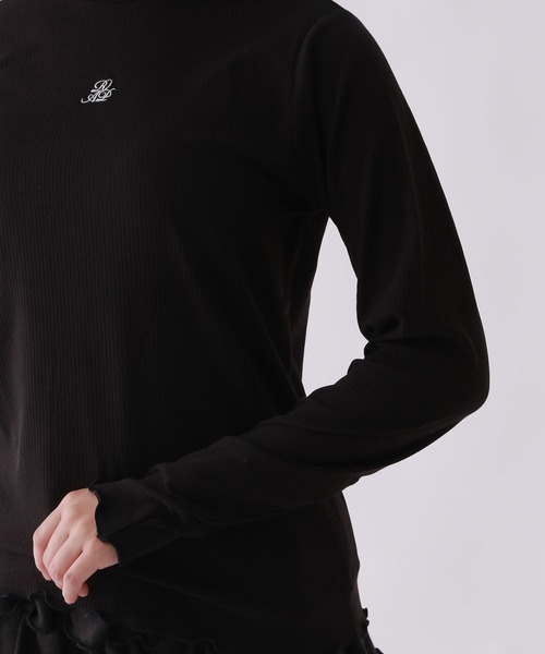 repipi armario(レピピ アルマリオ)の「【吸湿発熱】テレコプチハイメロウトップス(Tシャツ/カットソー・キッズ・ホワイト系その他/ホワイト/ブラック・SMALL/MEDIUM/LARGE)」の13枚目の写真