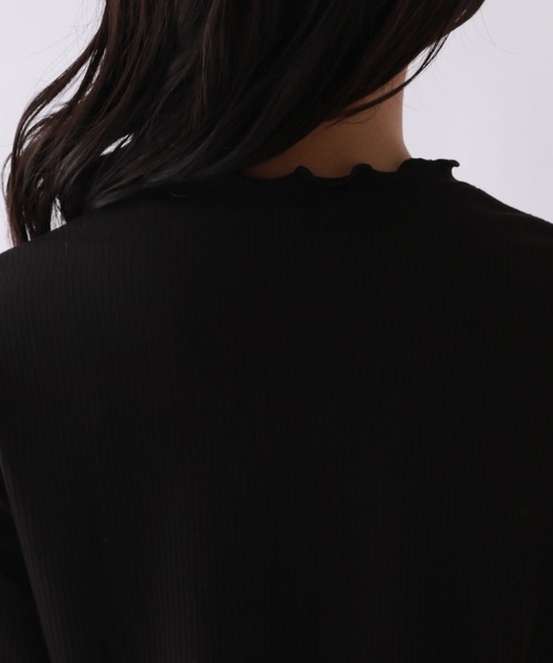 repipi armario(レピピ アルマリオ)の「【吸湿発熱】テレコプチハイメロウトップス(Tシャツ/カットソー・キッズ・ホワイト系その他/ホワイト/ブラック・SMALL/MEDIUM/LARGE)」の15枚目の写真