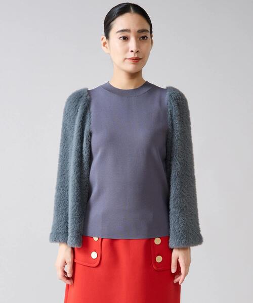 フェザースリーブニット フェザースリーブニット｜TIARA（ティアラ