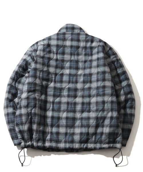 mihns closet(ミンズクローゼット)の「【mihns closet/ミンズクローゼット】 スタンドカラー パデッド ストレッチ キルティング ブルゾン(ブルゾン・メンズ・グレー系その他/ブラック系その他2/ブラック系その他・S/LL/M/L)」の15枚目の写真
