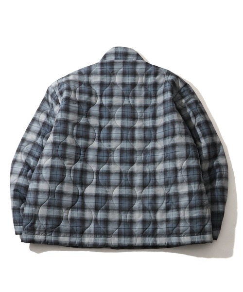 mihns closet(ミンズクローゼット)の「【mihns closet/ミンズクローゼット】 スタンドカラー パデッド ストレッチ キルティング ブルゾン(ブルゾン・メンズ・グレー系その他/ブラック系その他2/ブラック系その他・S/LL/M/L)」の16枚目の写真