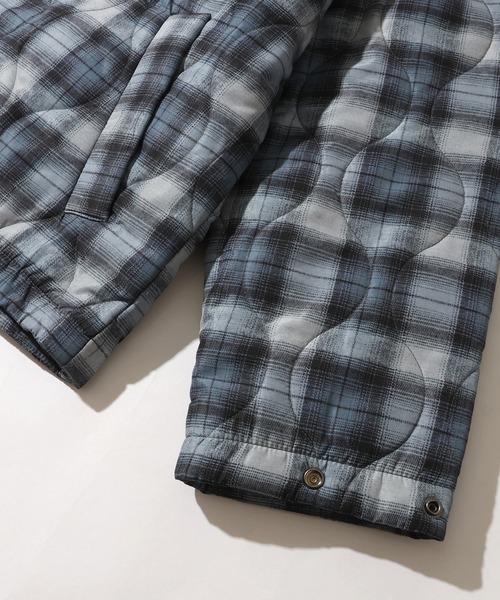 mihns closet(ミンズクローゼット)の「【mihns closet/ミンズクローゼット】 スタンドカラー パデッド ストレッチ キルティング ブルゾン(ブルゾン・メンズ・グレー系その他/ブラック系その他2/ブラック系その他・S/LL/M/L)」の18枚目の写真