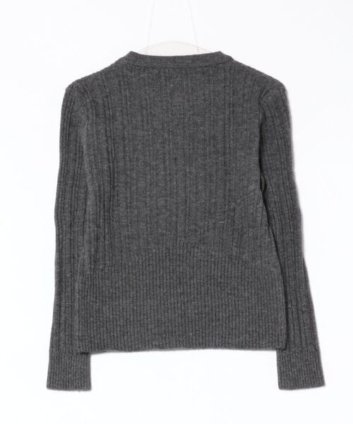 L LABEL(エルラベル)の「リブウエスト切替プリーツニット(ニット/セーター・レディース・ブラック/グレー/ホワイト/レッド・FREE)」の14枚目の写真