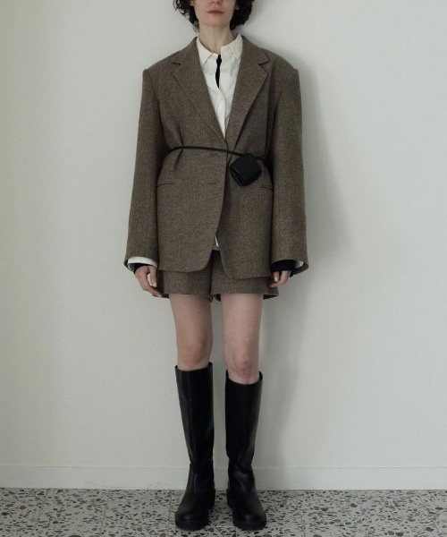 anuke/アンヌーク】Eco leather Long Boots/エコレザーロング