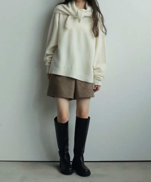 anuke/アンヌーク】Eco leather Long Boots/エコレザーロングブーツ