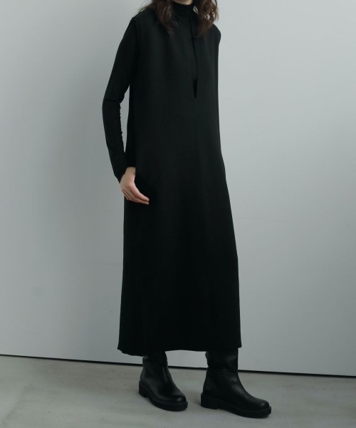 anuke/アンヌーク】Eco leather Long Boots/エコレザーロング