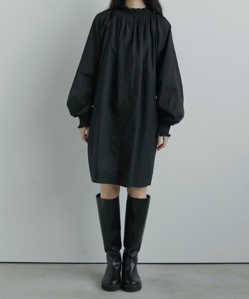 anuke/アンヌーク】Eco leather Long Boots/エコレザーロング