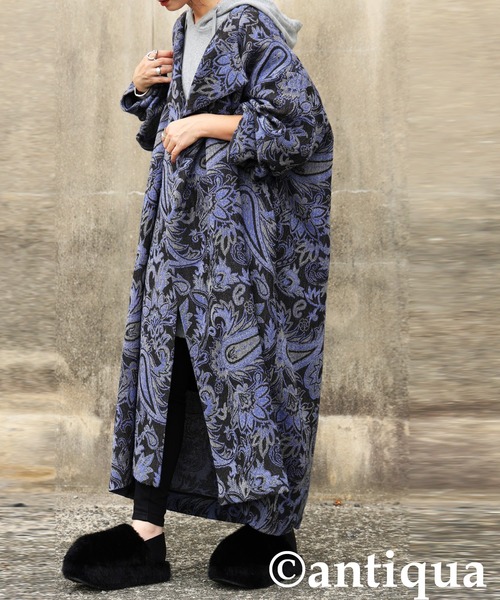 antiqua(アンティカ)の「ファー体幹スリッポン(スリッポン・レディース・グレー/ブラック・M/LL/L)」の18枚目の写真