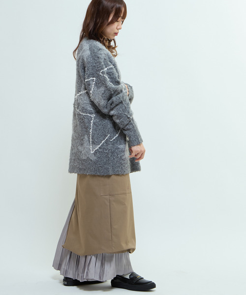 CONVERSE TOKYO(コンバーストウキョウ)の「STAR★ ALLOVER STITCH KNIT PULLOVER(ニット/セーター・レディース・ブラック/グレー/ブルー・SMALL/MEDIUM)」の20枚目の写真