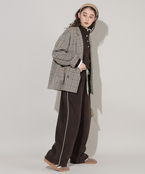 GEORGE'S（ジョージズ）の「フリースプルオーバー（その他トップス・レディース・ネイビー/ブラウン/グリーン・SMALL/MEDIUM）」の4枚目の写真