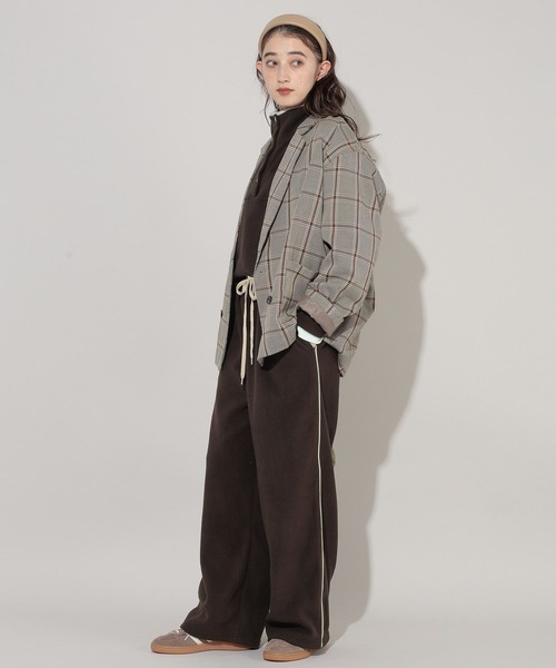 GEORGE'S（ジョージズ）の「フリースプルオーバー（その他トップス・レディース・ネイビー/ブラウン/グリーン・SMALL/MEDIUM）」の5枚目の写真
