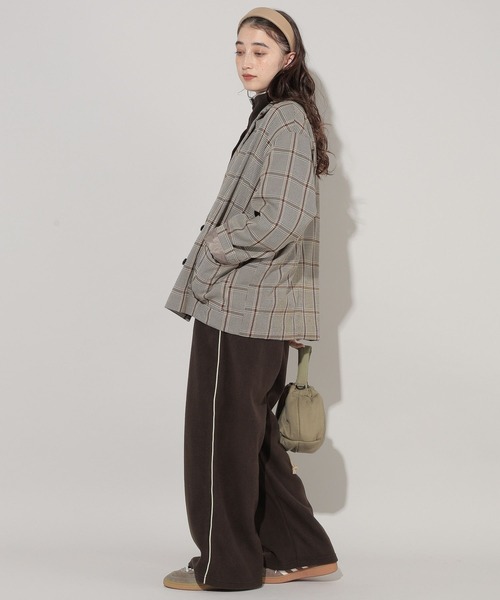 GEORGE'S（ジョージズ）の「フリースプルオーバー（その他トップス・レディース・ネイビー/ブラウン/グリーン・SMALL/MEDIUM）」の6枚目の写真