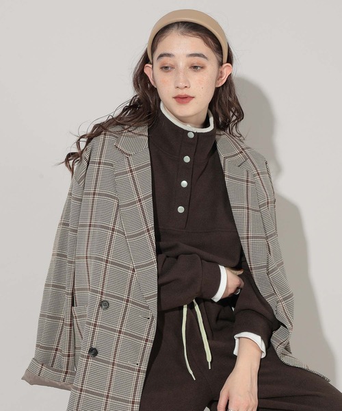 GEORGE'S（ジョージズ）の「フリースプルオーバー（その他トップス・レディース・ネイビー/ブラウン/グリーン・SMALL/MEDIUM）」の7枚目の写真