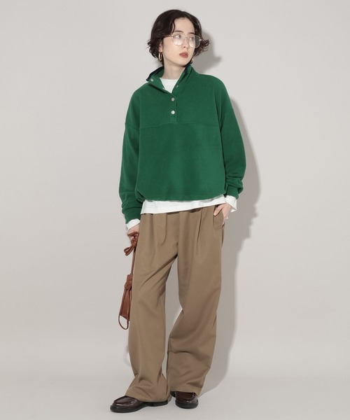 GEORGE'S（ジョージズ）の「フリースプルオーバー（その他トップス・レディース・ネイビー/ブラウン/グリーン・SMALL/MEDIUM）」の12枚目の写真