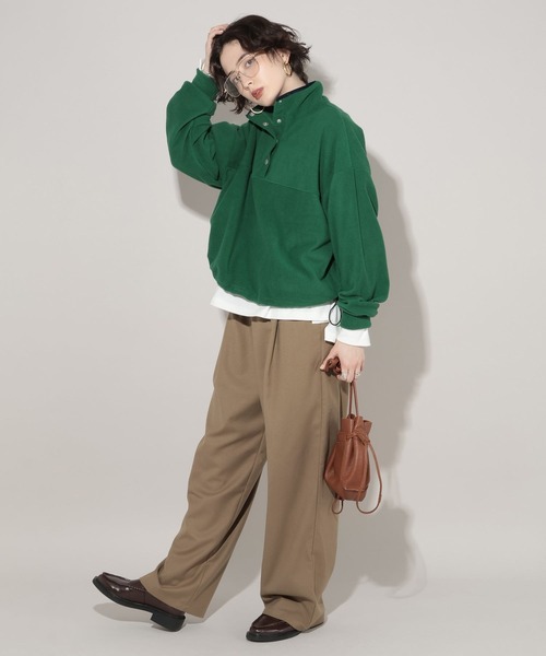GEORGE'S（ジョージズ）の「フリースプルオーバー（その他トップス・レディース・ネイビー/ブラウン/グリーン・SMALL/MEDIUM）」の14枚目の写真