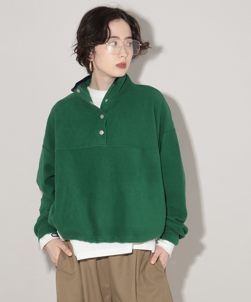 GEORGE'S（ジョージズ）の「フリースプルオーバー（その他トップス・レディース・ネイビー/ブラウン/グリーン・SMALL/MEDIUM）」の17枚目の写真