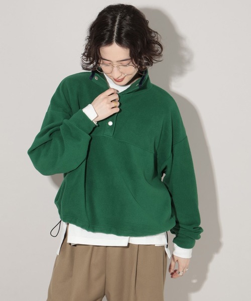 GEORGE'S（ジョージズ）の「フリースプルオーバー（その他トップス・レディース・ネイビー/ブラウン/グリーン・SMALL/MEDIUM）」の18枚目の写真