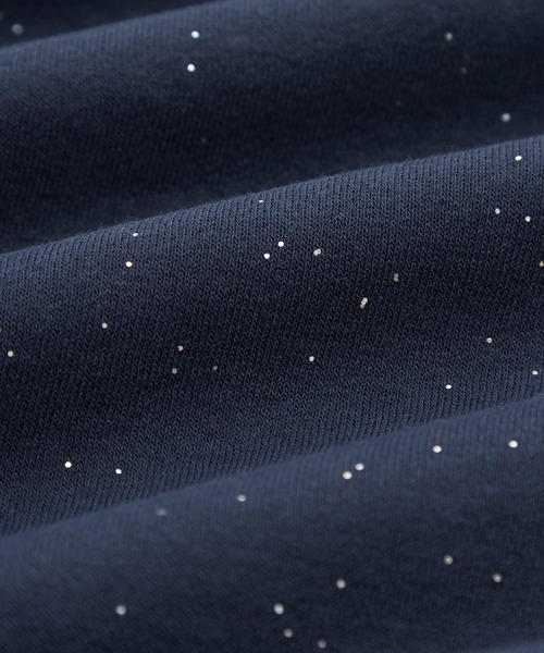 improves（インプローブス）の「ラメ裏起毛 スウェットパーカー（パーカー・メンズ・ネイビー/ブラウン/ブラック・LARGE/MEDIUM）」の4枚目の写真