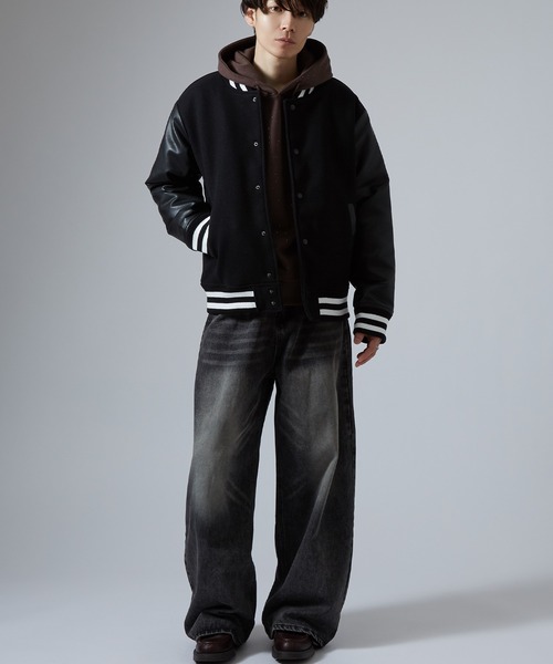 improves（インプローブス）の「ラメ裏起毛 スウェットパーカー（パーカー・メンズ・ネイビー/ブラウン/ブラック・LARGE/MEDIUM）」の18枚目の写真