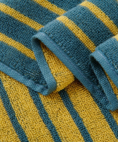 IRADOWL（アイラドール）の「【アイラドール room】くすみカラーストライプ柄フェイスタオル（タオル・レディース・グリーン/パープル・FREE）」の6枚目の写真