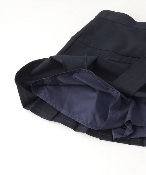 LOVETOXIC（ラブトキシック）の「【卒服・セレモニー】ボックスプリーツスカパン（スーツスカート・キッズ・ブラック/ネイビー/ライトグレー/カラフル・M:150cm/L:160cm）」の7枚目の写真