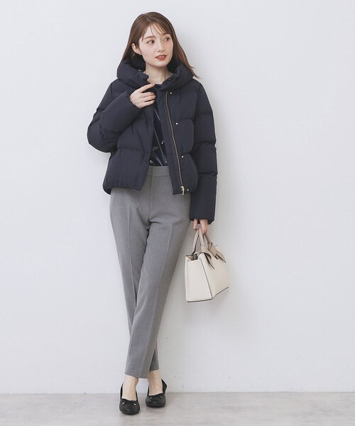 セール】KAWADAダウンショートコート【撥水/洗濯機OK/静電気防止裏地