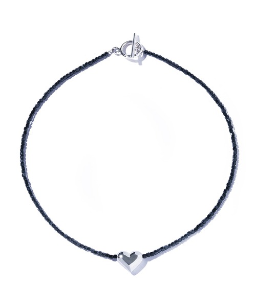 quip queint（クイップクエイント）の「【quip queint】noa black necklace/ノア ブラック ネックレス（ネックレス・レディース・ブラック・FREE）」の4枚目の写真