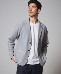 TETE HOMME | 【家庭洗濯可能】バーズアイ ストレッチニットジャケット(テーラードジャケット)