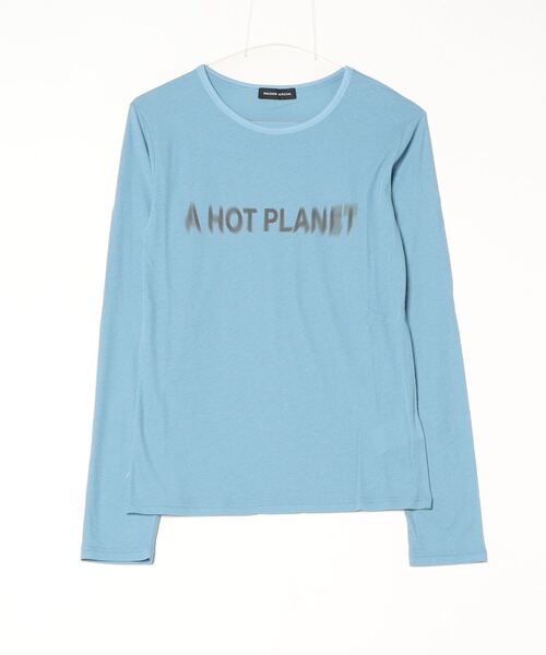 MAISON SPECIAL(メゾンスペシャル)の「Sheer Layered Long Sleeve T-shirt / シアーレイヤードロンTee(Tシャツ/カットソー・レディース・ベージュ/ブラック/ブルー・FREE)」の13枚目の写真