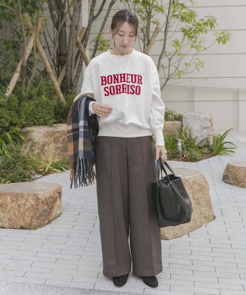 ITEMS URBANRESEARCH(アイテムズ アーバンリサーチ)の「アソートロゴスウェット(スウェット・レディース・ライトグレー/ブラック/ホワイト・FREE)」の22枚目の写真