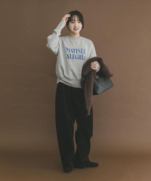 ITEMS URBANRESEARCH(アイテムズ アーバンリサーチ)の「アソートロゴスウェット(スウェット・レディース・ライトグレー/ブラック/ホワイト・FREE)」の15枚目の写真