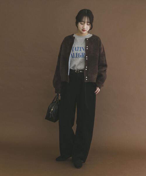 ITEMS URBANRESEARCH(アイテムズ アーバンリサーチ)の「アソートロゴスウェット(スウェット・レディース・ライトグレー/ブラック/ホワイト・FREE)」の16枚目の写真