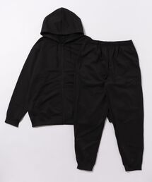 improves | スムース裏毛 ジップパーカー＆ジョガーパンツ セットアップ(パーカー)