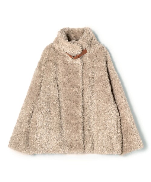 HERNO 2023AW ヘルノカーリーエコファー ショート ジャケット 38 HERNO