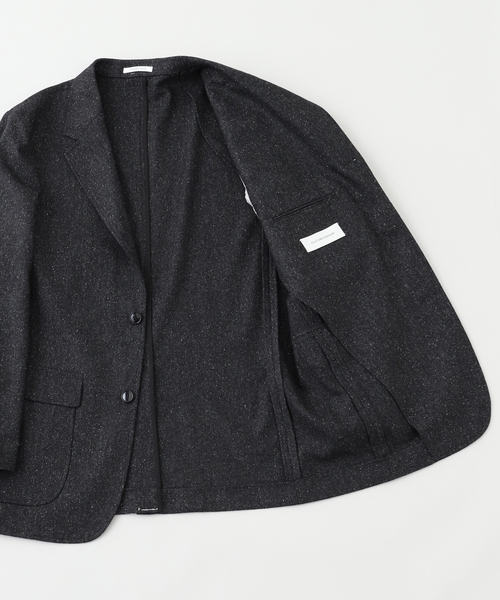 Couture d'adam(クチュールドアダム)の「COUTURE D’ADAM (クチュール ド アダム) 別注 SACK ジャケット(Silk Nep)(その他アウター・メンズ・グレー・40/42)」の6枚目の写真