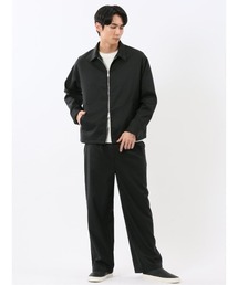 TAKA-Q | 【ウール混 ストレッチ 防シワ】タカキュー NEO BASICS ワイドトラウザーパンツ(セットアップ可能)(スラックス)