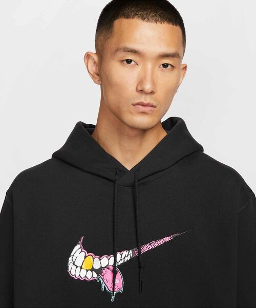 NIKE SB（ナイキエスビー）の「ナイキ SB スケートボード トレーナーパーカー / Nike SB Skate Pullover Hoodie HV0250-010 Black（パーカー・メンズ・ブラック・XL/M/S/L/2XL）」の3枚目の写真
