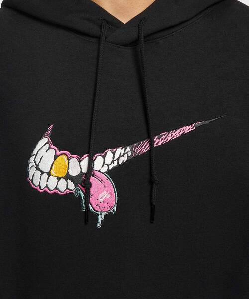 NIKE SB（ナイキエスビー）の「ナイキ SB スケートボード トレーナーパーカー / Nike SB Skate Pullover Hoodie HV0250-010 Black（パーカー・メンズ・ブラック・XL/M/S/L/2XL）」の4枚目の写真