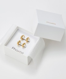 Phoebe(フィービィー)の【2025Xmas Set】『金属アレルギー対応』メタルオーラフープペアピアス/ステンレス(ピアス(両耳用))