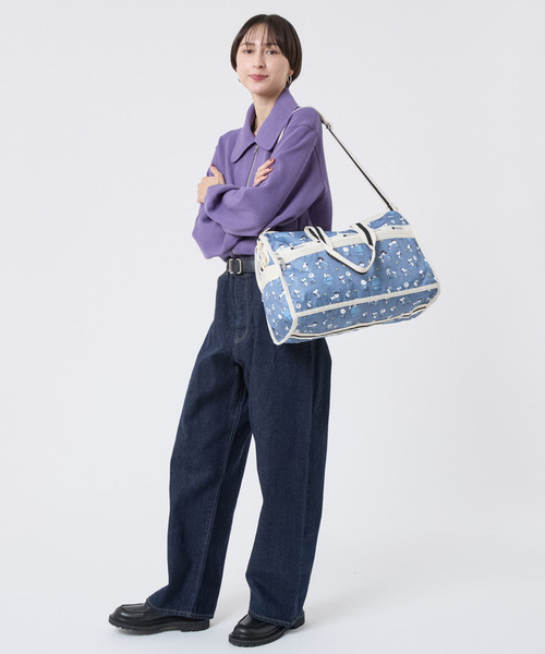 LeSportsac（レスポートサック）の「DELUXE MED WEEKENDER ピーナッツハッピーパルズ（ボストンバッグ・レディース・ブルー・FREE）」の12枚目の写真