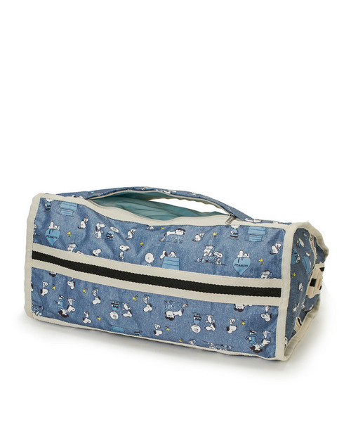 LeSportsac（レスポートサック）の「DELUXE MED WEEKENDER ピーナッツハッピーパルズ（ボストンバッグ・レディース・ブルー・FREE）」の6枚目の写真