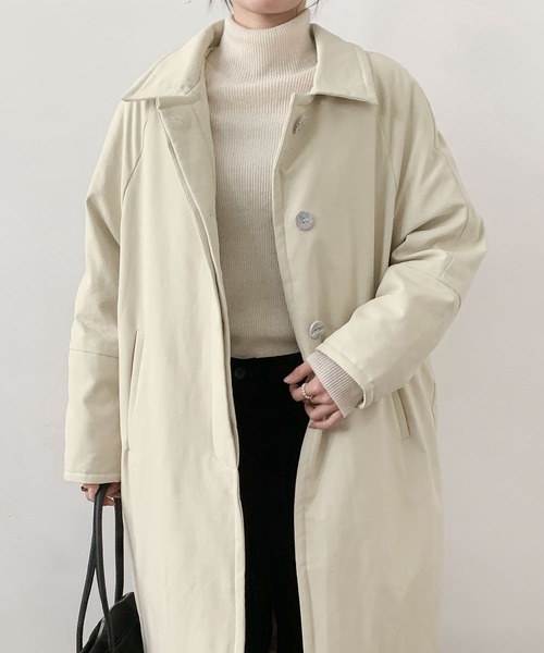 DECADE CLASSIC(ディケイド クラシック)の「DECADE CLASSIC ベーシックロングダウンジャケット (AW)(ダウンジャケット/コート・レディース・イエロー/グレー/ライトベージュ・FREE)」の20枚目の写真