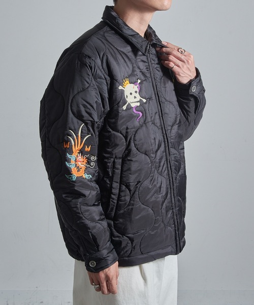 セール】【HOUSTON】51511 NYLON VIETNAM JACKETT (TIGER)（ナイロン