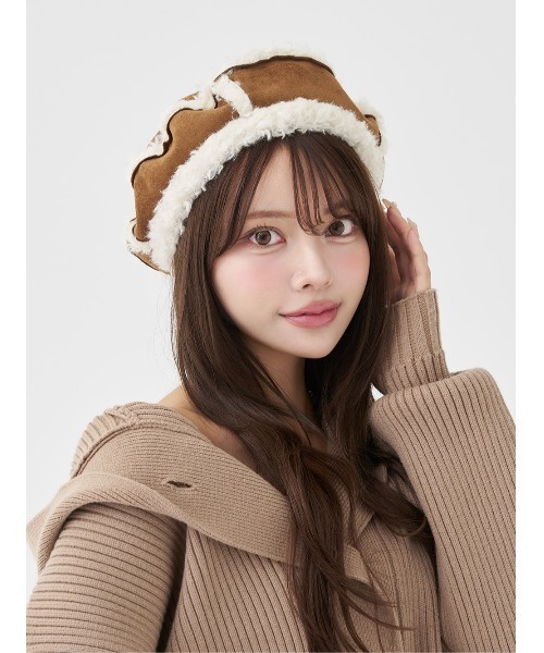 フェイクムートンベレー（ハンチング/ベレー帽）｜Darich（ダーリッチ
