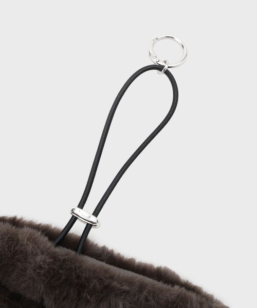 THE SHOP TK (ザ ショップ ティーケー )の「リバーシブルフェイクファーネックウォーマー(ネックウォーマー/スヌード・メンズ・ブラック/ダークブラウン・00)」の7枚目の写真