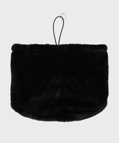 THE SHOP TK (ザ ショップ ティーケー )の「リバーシブルフェイクファーネックウォーマー(ネックウォーマー/スヌード・メンズ・ブラック/ダークブラウン・00)」の10枚目の写真