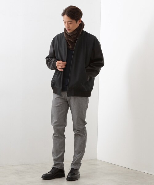 THE SHOP TK (ザ ショップ ティーケー )の「リバーシブルフェイクファーネックウォーマー(ネックウォーマー/スヌード・メンズ・ブラック/ダークブラウン・00)」の12枚目の写真