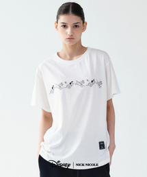 DISNEY BUTTERFLY 101 DALMATIAN TOP_WHITE