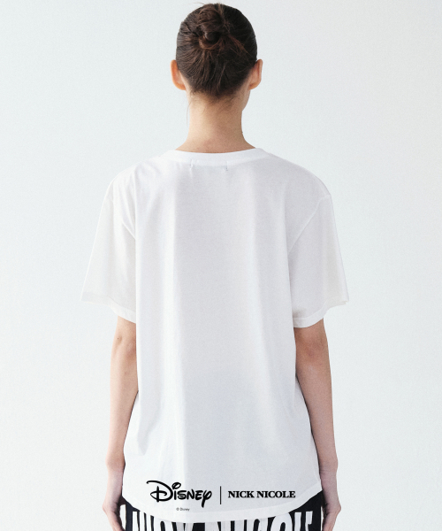NICK&NICOLE(ニックアンドニコール)の「DISNEY BUTTERFLY 101 DALMATIAN TOP_WHITE(Tシャツ/カットソー・レディース・その他・FREE)」の3枚目の写真