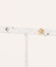 UNIIT（ユニット）の「Os　-オズ-　【金属アレルギー対応】18Ｇフラワーモチーフピアス（ピアス（片耳用））」